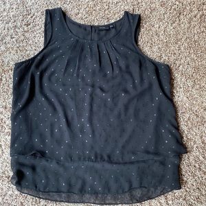 Apt. 9 Dressy Black Tank Top